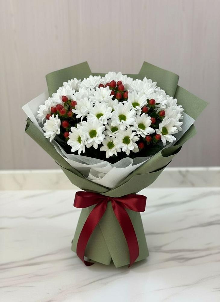 Букет цветов из: Хризантемы в Первомайском Тамбовской области