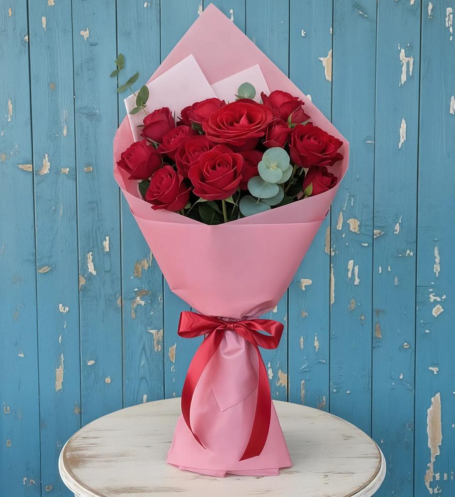 Букет цветов из: Розы в Первомайском Тамбовской области