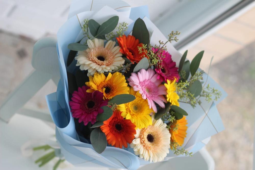 Букет цветов из: Герберы в Первомайском Тамбовской области