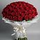 Букет 101 Красная роза Блэк Мэджик в Первомайском Тамбовской области