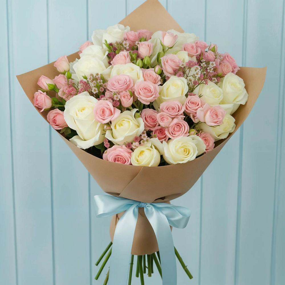 Букет цветов из: Розы в Первомайском Тамбовской области