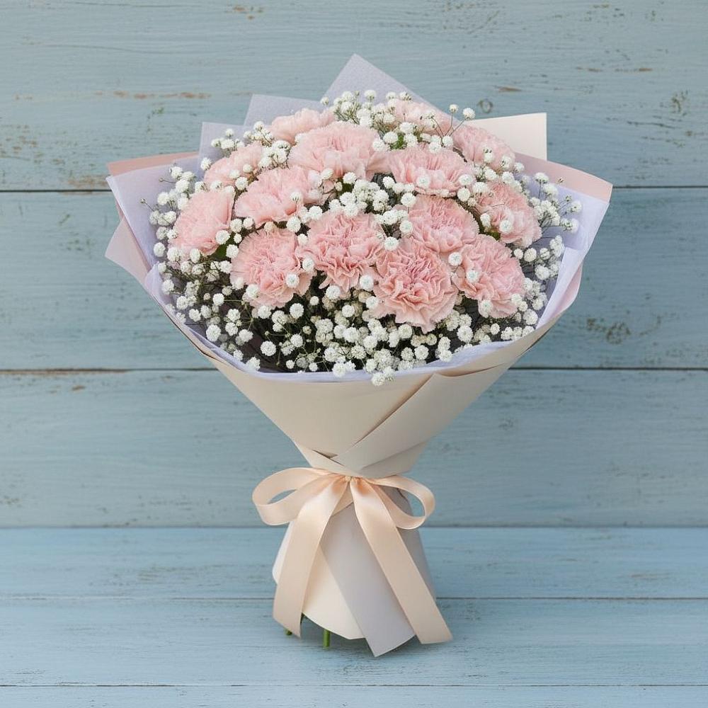 Букет цветов из: Гвоздики в Первомайском Тамбовской области