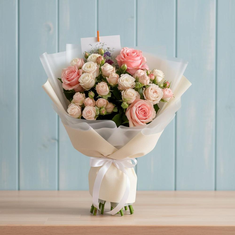 Букет цветов из: Розы в Первомайском Тамбовской области