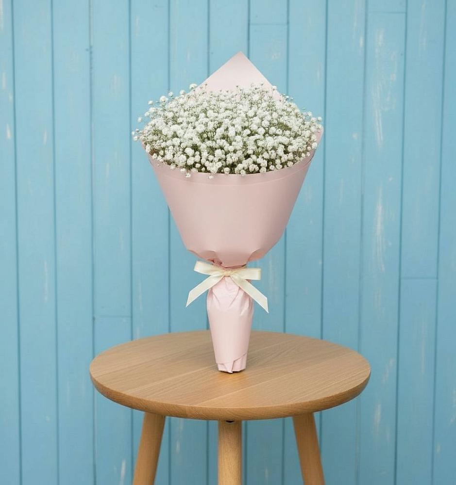 Букет цветов из: Гипсофила в Первомайском Тамбовской области