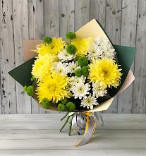 Букет цветов из:  Хризантемы #REPLACE_PRED# Первомайском Тамбовской области