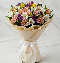 Букет цветов из:  Альстромерии в Первомайском Тамбовской области