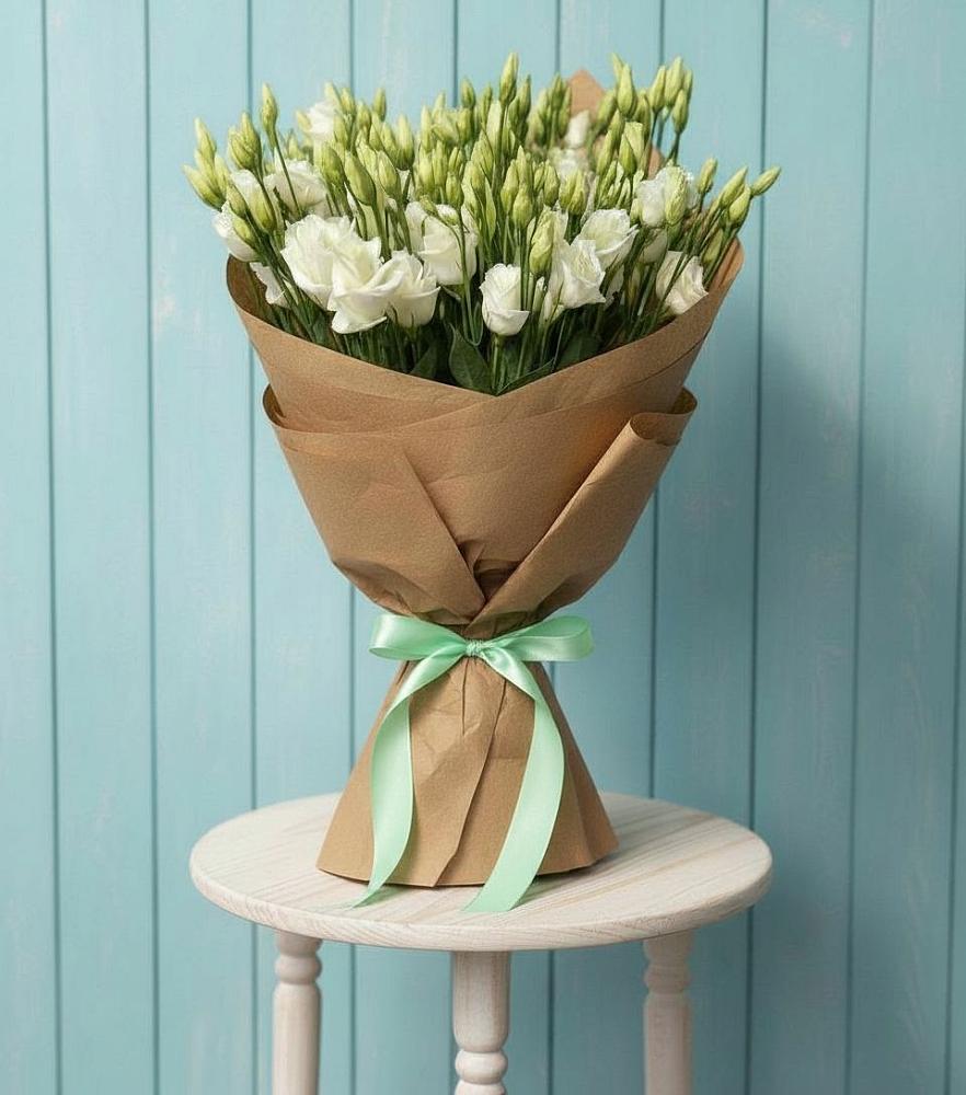 Букет цветов из: Лизиантусы в Первомайском Тамбовской области