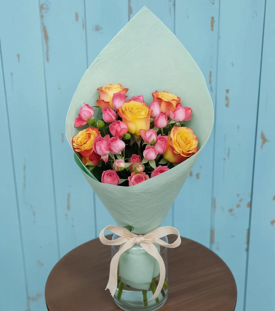 Букет цветов из: Розы в Первомайском Тамбовской области