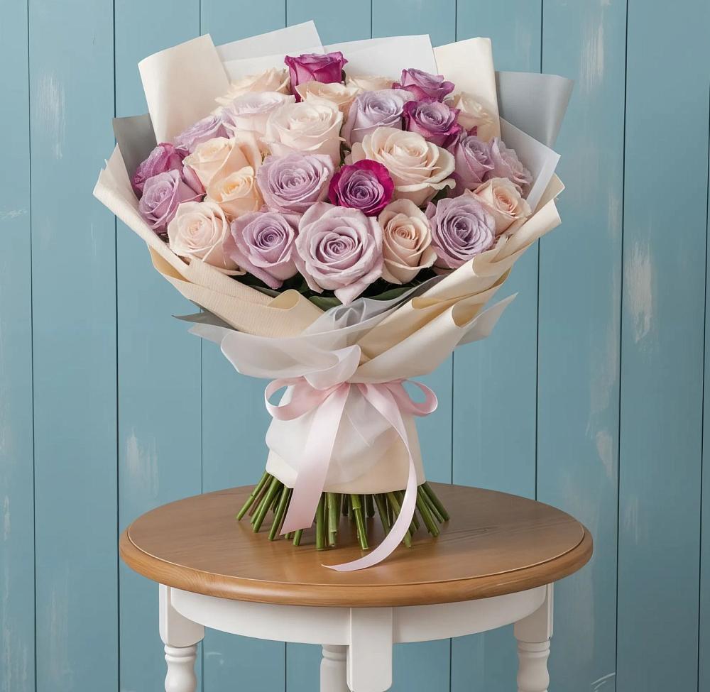 Букет цветов из: Розы в Первомайском Тамбовской области