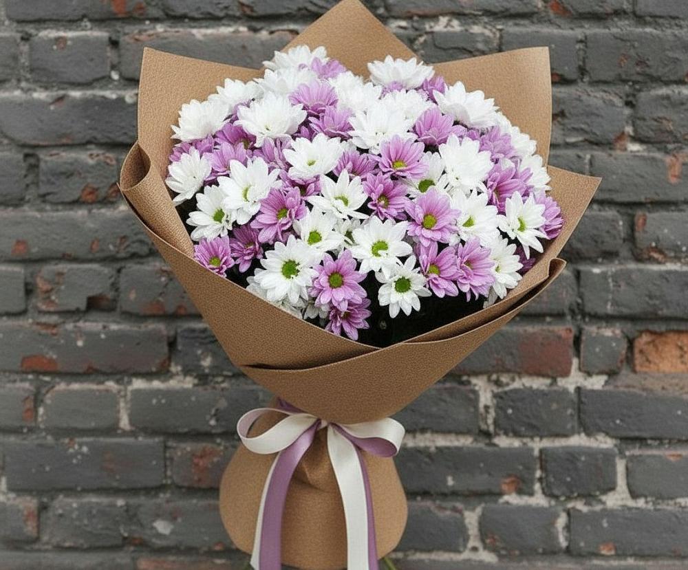 Букет цветов из: Хризантемы в Первомайском Тамбовской области