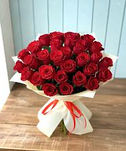 Букет 29 Красных роз в Первомайском Тамбовской области