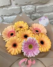 Букет цветов из:  Герберы #REPLACE_PRED# Первомайском Тамбовской области