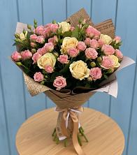 Букет цветов из:  Розы в Первомайском Тамбовской области