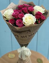 Букет цветов из:  Розы в Первомайском Тамбовской области