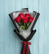 Букет цветов из:  Розы #REPLACE_PRED# Первомайском Тамбовской области