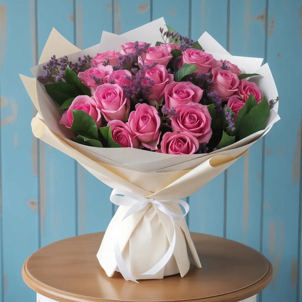 Букет цветов из: Розы в Первомайском Тамбовской области