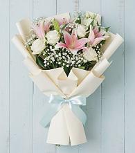 Букет цветов из:  Лилии в Первомайском Тамбовской области